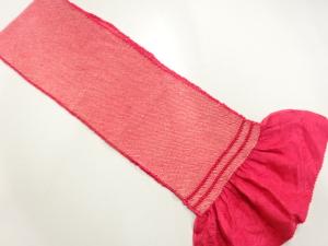 正絹　振袖用　絞り帯揚げ